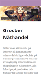 Mobile Screenshot of goober.se